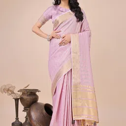 Pandadi Saree Woven Design Zari Organza Sarees-image-58