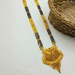 niva fashion Women Gold Mangalsutra-image-11