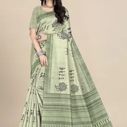 WEAREZEE Warli Tussar Saree-image-64