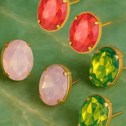 Anouk Women Pink Earrings-picture-10
