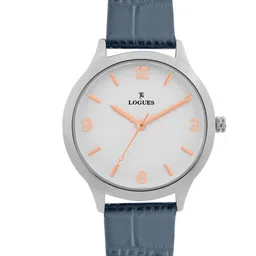 L LOGUES Women Brass Dial & Leather Straps Analogue Watch L E-683 SL-37-image-12