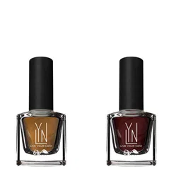 LYN LIVE YOUR NOW Set Of 2 Long-Wearing Nail Polish- 8 ml Each- Let's Toast & Get Hitched-55