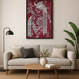 999Store Red & White 1 Piece Canvas Other Wall Paintings-image-19