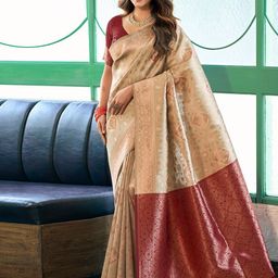 DIVASTRI Woven Design Zari Pure Silk Saree-picture-34