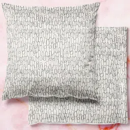 ArtzFolio Multicoloured Set of 2 Square Cushion Covers-24
