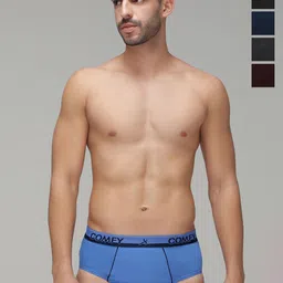AMUL COMFY Pack Of 5 Basic Briefs AC-CBRIOE-MULTI-3XL-5PC-0