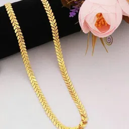 Princy Enterprise Gold-Plated Brass Necklace-image-70