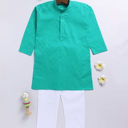 JBN Creation Boys Band Collar Kurta With Trouser-43