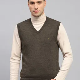 Monte Carlo Men Woollen Sweater Vest-picture-14