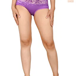 SELETA Pack Of 2 Assorted Mid Rise Hipster Briefs - STSKNPURPNT122-picture-17