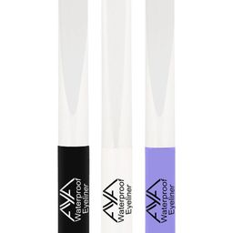 AYA Set Of 3 Long-Lasting Waterproof Liquid Eyeliner - 5ml Each - Kohl Black-Sugar White-image-24