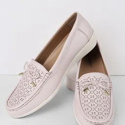 Allen Solly Woman Laser Cuts PU Boat Shoes-image-39