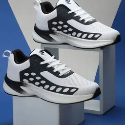 Field Care Men Lace-Up Round Toe Sneakers-53