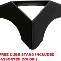 d eternal High Speed Cube Combo Set of 3x3 Stickerless with Cube Stand Lube & Pouch Bag image 2