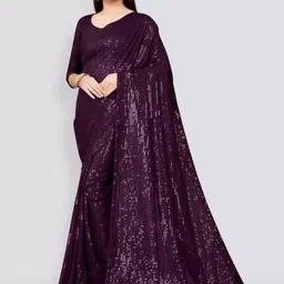 KALINI Women Embellished Sequinned Saree-image-67
