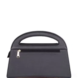 ZOUK Printed Structured Sling Bag with Tasselled image 5
