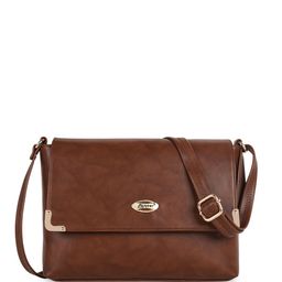 Lancer Women Solid Crossbody Leather Sling Bag-24