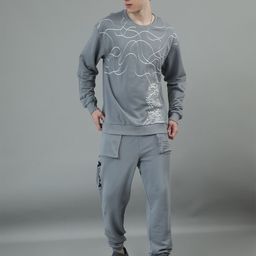 ANML Men Printed Round Neck Sweatshirt-image-89