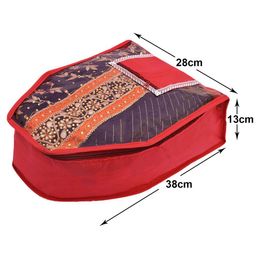 Kuber Industries Red Set of 2 Regular Drawer Organiser Organisers image 3