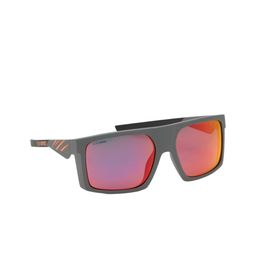 PHILIPP PLEIN Men Grey Lens & Gunmetal-Toned Square Sunglasses with-image-89