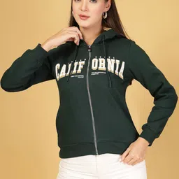 Thirty Threads Women Printed Hooded Sweatshirt-picture-30