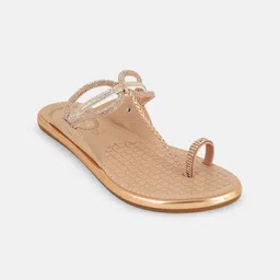 Anouk Women Western - Embellished Open Toe Flats-picture-9