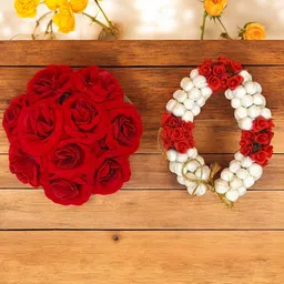 GADINFASHION Pack of 2 Women Flower BunJuda Gajra-5