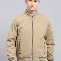 Monte Carlo Men Mock Collar Solid Casual Padded Jacket-image-44