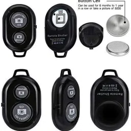 subton Selfie Bluetooth Remote Controller Shutter Button for Selfie Stick Tripods Monopods| Compatible with All Devices iPhone & Android DevicesCamera Remote Control image 3