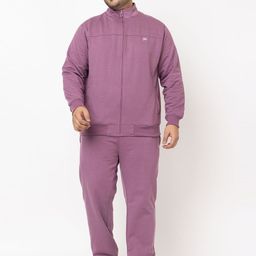 YHA Men Plus Size Mock Collar Tracksuit-picture-13