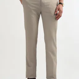Arrow Men Mid-Rise Regular Fit Trousers-picture-3