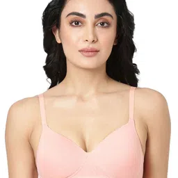 BLOSSOM Full Coverage Lightly Padded Seamless T-shirt Bra-picture-14