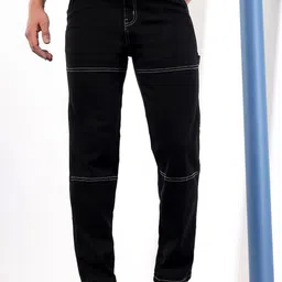 Kotty Men Comfort Regular Fit Mid-Rise Stretchable Jeans-image-73