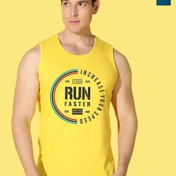 WOOSTRO 2-Pc Printed Odour-Free Cotton Innerwear Vests VWS26(RUN PEACOCK)(RUN YELLOW)-image-65