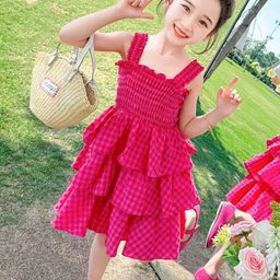 LULU & SKY Polka Dot Print Fit & Flare Dress-image-44