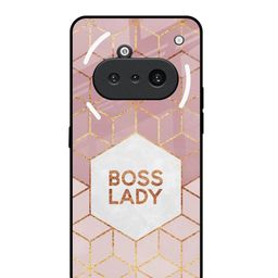 QRIOH Typography Printed Nothing Phone 3a Back Case Mobile Accessories-image-87