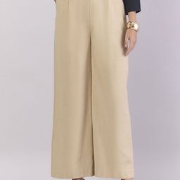 PowerSutra Women Comfort Straight Fit High-Rise Pleated Trousers-image-96