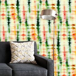 ArtzFolio Printed UV-Resistant Anti-Bacterial Shibori Ikat Batik ArtPeel & Stick Wallpaper-image-67