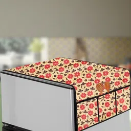 The Furnishing Tree Multi Plastic Refrigerator Cover-image-97