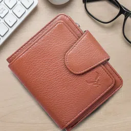 REDHORNS Men Leather Two Fold Wallet-41