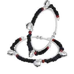 Missmister Unisex Brass Silver-Plated Kada Bracelet-picture-33