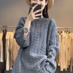 StyleCast Women Cable Knit Pullover-image-46