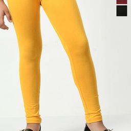 KAYU Girls Pack Of 3 Ankle-Length Lenggings-image-96