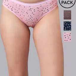 Simoh Pack Of 4 Mid Rise Basic Briefs H7109_Red_Black_Nude_Grey_Pink-image-38