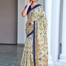 KALINI Floral Printed Festive Saree-picture-6
