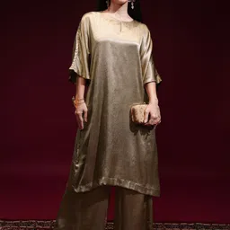 Vishudh Round Neck Tunic with Palazzos-image-47
