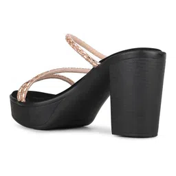 Inc 5 Women Embellished Party High-Top Platform Sandals-24