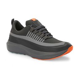 Azzaro Black Men Mesh Running Non-Marking Shoes-48
