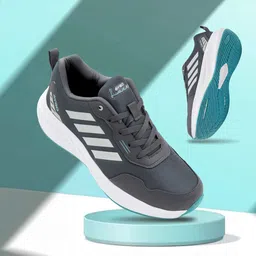 AYGO Men Mesh Running Non-Marking Shoes-12