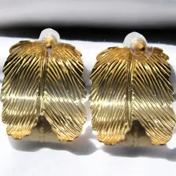 Jolly Faces Gold-Plated Contemporary Shaped Studs-image-49